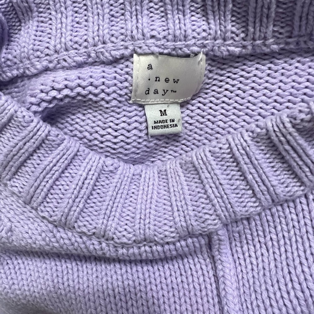 ‘A new day’ (target) sweater